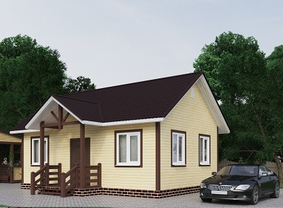 Купить дом 8 на 8 в Новокузнецке цена от 836568 руб