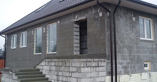 Фасад из газобетона для дома в Новокузнецке - РемСтройЦентр, качественная отделка от 2066 руб.